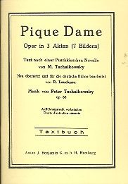 Pique Dame op. 68 