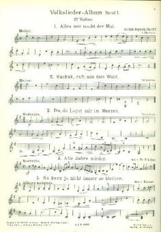 1. Volkslieder-Album 