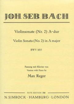 Sonate Nr. 2 in A-Dur BWV 1015 