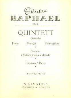 Quintett F-Dur op. 4 