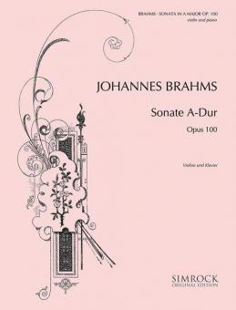 Sonate A-Dur op. 100 