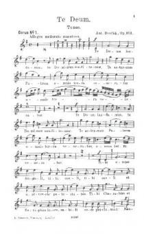 Te Deum op. 103 