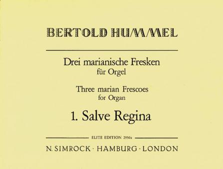 Drei marianische Fresken op. 42 Nr. 1 