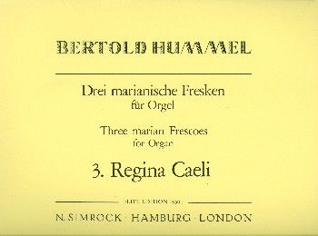 Drei marianische Fresken op. 42 Nr. 3 