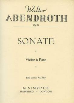 Sonate op. 26 