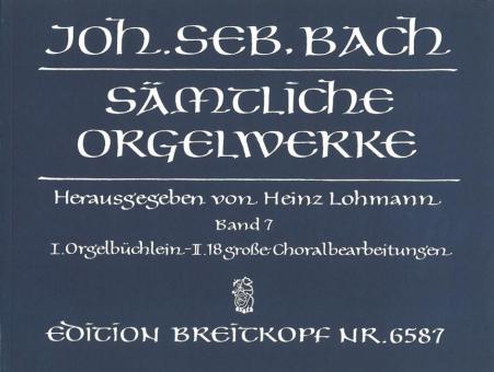 Sämtliche Orgelwerke 7 