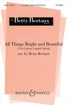 All Things Bright And Beautiful 
