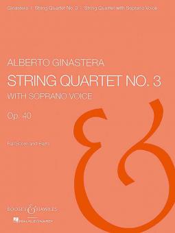Streichquartett Nr. 3 op. 40 