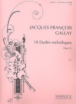 18 Etudes Mélodiques op. 53 