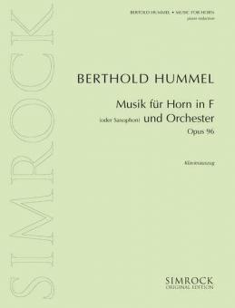Musik für Horn und Orchester op. 96a 