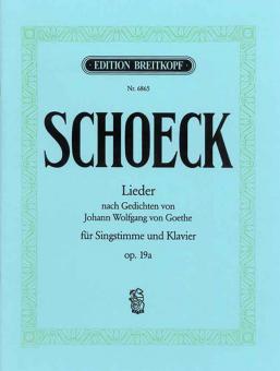 Lieder op. 19a 