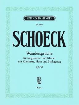 Wandersprüche op. 42 