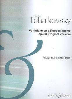 Variationen über ein Rokoko-Thema op. 33 