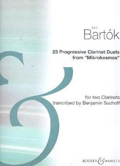 23 Progressive Duette für Klarinette 