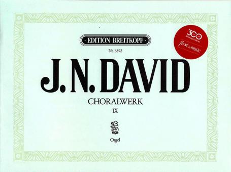 Choralwerk Heft 9 