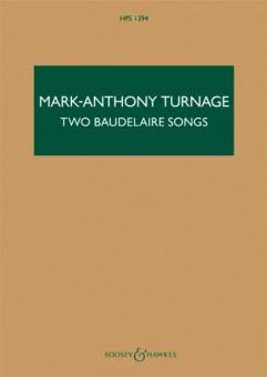 Two Baudelaire Songs 