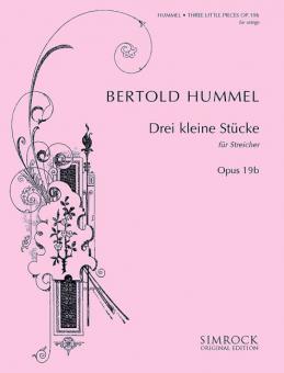 Drei kleine Stücke op. 19b 