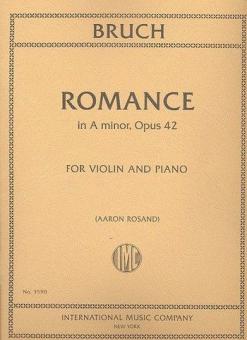 Romance A Minor op. 42 