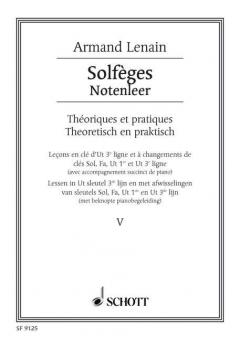 Solfèges Vol. 5 Standard
