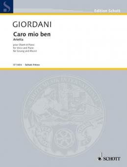 Caro mio ben Standard