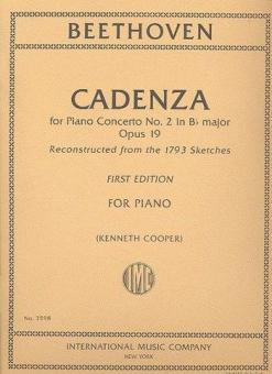 Cadenza for Piano Concerto No.2 