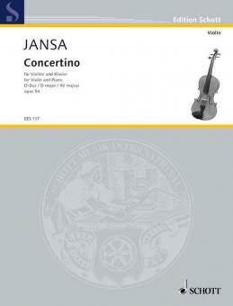 Concertino D-Dur op. 54 Standard