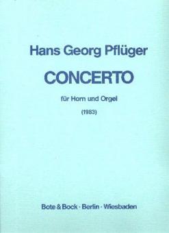 Concerto für Horn und Orgel (1983) 