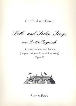 Leib- und Seelen-Songs op. 53 