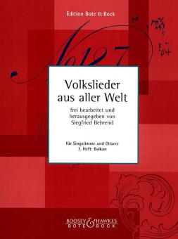 Volkslieder aus aller Welt: Balkan 