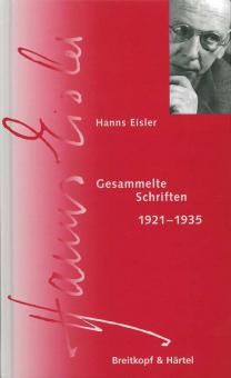 Gesammelte Schriften (1921-1935) 