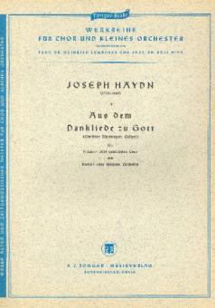 Aus dem Dankliede zu Gott 