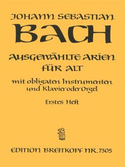 Ausgewählte Arien für Alt Heft 1 