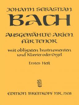 Ausgewählte Arien für Tenor Heft 1 