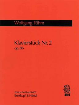 Klavierstück Nr. 2 op. 8b 