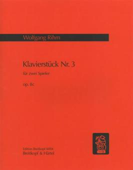 Klavierstück Nr. 3 op. 8c 