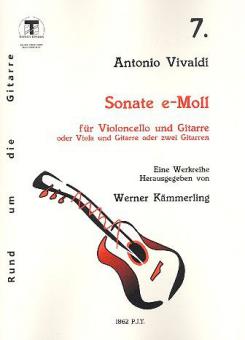 Sonate e-Moll 