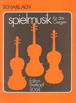 Spielmusik für drei Geigen 