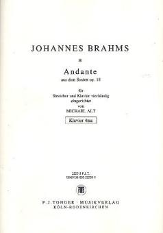 Andante aus dem Sextett op. 18 