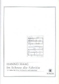 Im Schnee die Fährte 