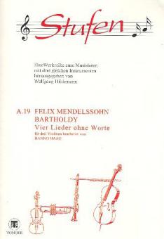 Vier Lieder ohne Worte 