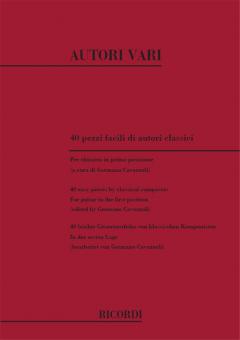 40 Pezzi Facili Di Autori Classici per Chitarra 