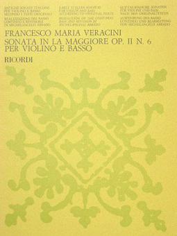 Sonata A-Dur Op. 2/6 