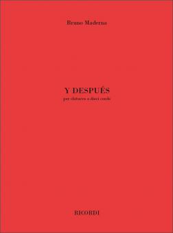 Despues per Chitarra 