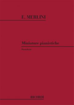 Miniature Pianistiche. 10 Pezzi Facili 