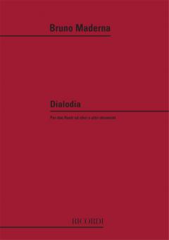 Dialodia Per 2 Flauto Dolci Od Oboi O Altri Strumenti 