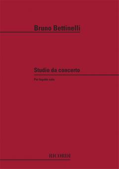 Studio da Concerto per Fagotto Solo 