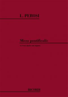 Missa Pontificalis a 3 Voci Miste Con Organo 