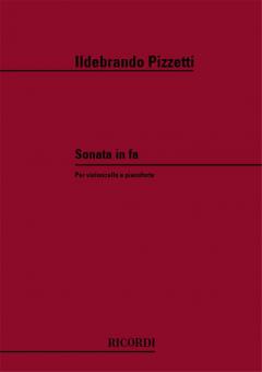 Sonata In Fa Per Violoncello e Pianoforte 