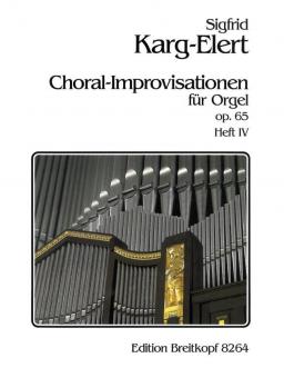 66 Choral-Improvisationen op. 65 Heft 4 