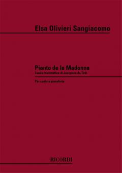 Pianto de La Madonna. Lauda Drammatica Di Jacopone 